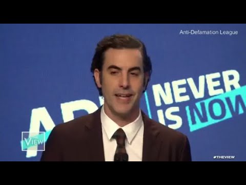 Sacha Baron Cohen Slams Facebook | The View