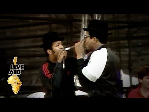 Run DMC - King Of Rock (Live Aid 1985)