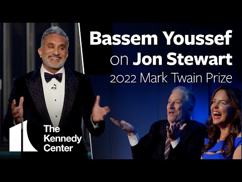 Bassem Youssef on Jon Stewart | 2022 Mark Twain Prize