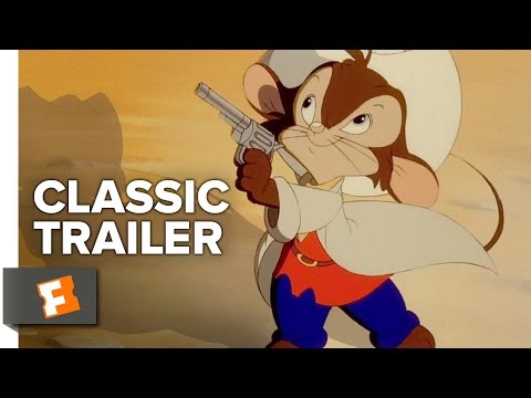 An American Tail / Fievel Goes West (1986/1991) Official Trailers Movie HD