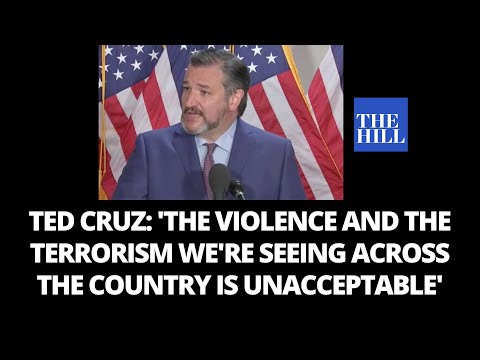 Ted Cruz calls out Antifa, slams violence, riots