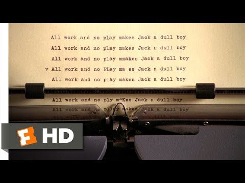 The Shining (1980) - All Work and No Play Scene (3/7) | Movieclips