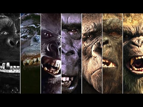 Evolution of KING KONG 1933-2021