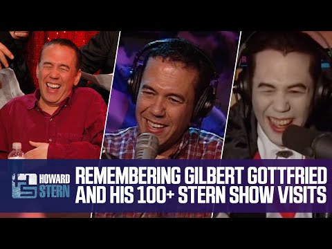 Howard Stern Remembers Gilbert Gottfried and His 100+ Stern Show Visits