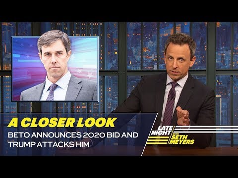 Beto Announces 2020 Bid and Trump Attacks Him: A Closer Look