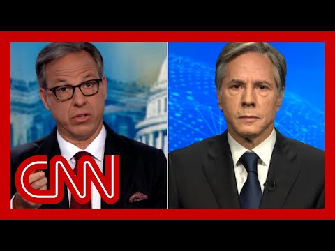 &#039;You keep changing the subject&#039;: Tapper presses Blinken on Afghanistan