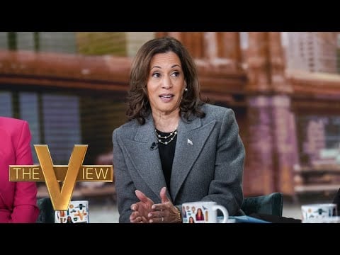 Vice President Harris On Federal Response To Hurricane Helene | The View