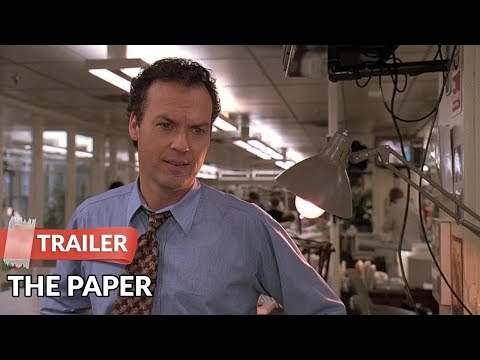 The Paper (1994) Trailer | Michael Keaton | Glenn Close