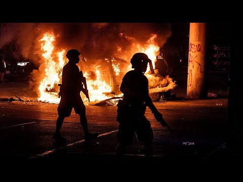 George Floyd protests: Unrest escalates in demonstrations in more than 30 US cities