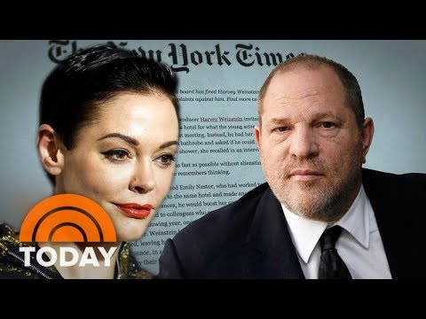 Actress Rose McGowan Details Rape Allegation Against Harvey Weinstein | TODAY