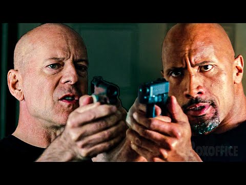 The Rock, Bruce Willis and The Imposter President | G.I. Joe: Retaliation | CLIP