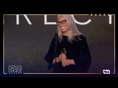 Jane Campion: Award Acceptance Speech | 27th Critics Choice Awards | TBS