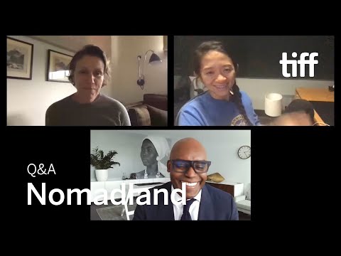 NOMADLAND Q&amp;A with Chloé Zhao, Frances McDormand | TIFF 2020