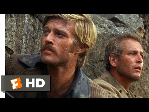 Butch Cassidy and the Sundance Kid (1969) - Off the CliffScene (3/5) | Movieclips