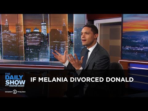 If Melania Divorced Donald - Between the Scenes | The Daily Show