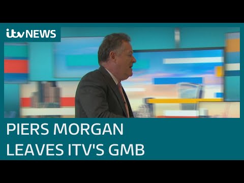 Piers Morgan leaves role on Good Morning Britain after row over Meghan comments | ITV News
