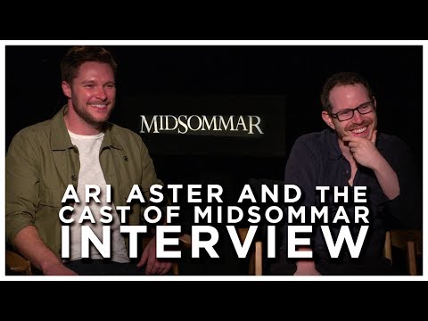 ARI ASTER and the Cast of MIDSOMMAR Interview