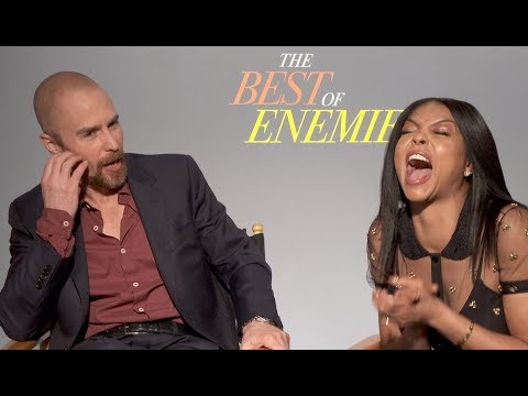 BEST OF ENEMIES Interview with Taraji P. Henson and Sam Rockwell