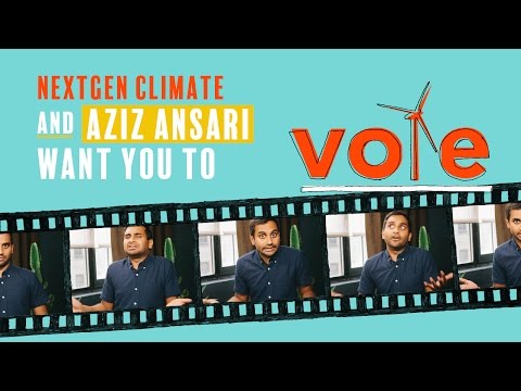 Aziz Ansari Wants You to Vote