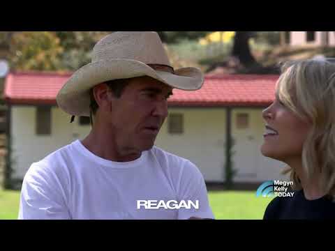 GLIMPSE INSIDE THE REAGAN HOME WITH DENNIS QUAID.