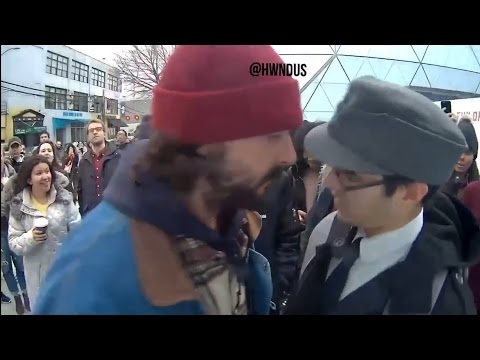 Shia LaBeouf got into a shouting match with a white nationalist on his anti Trump live stream