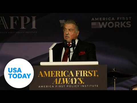 Sylvester Stallone calls Trump &#039;the second George Washington&#039; at gala | USA TODAY