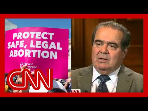 Justice Antonin Scalia talks about Roe v. Wade.