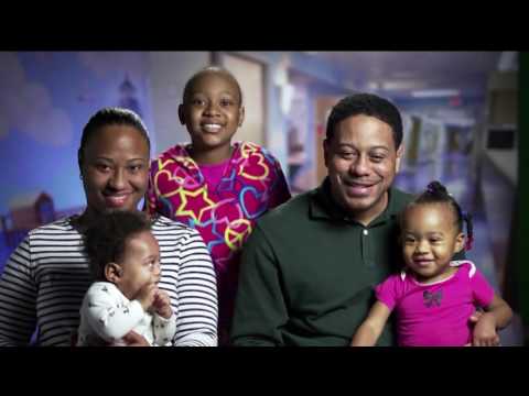 Family at St. Jude Children&#039;s Research Hospital