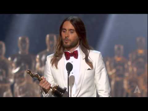 Jared Leto winning Best Supporting Actor | 86th Oscars (2014)