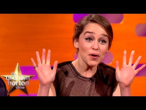 Emilia Clarke Watched Game Of Thrones Nude Scene With Her Parents - The Graham Norton Show