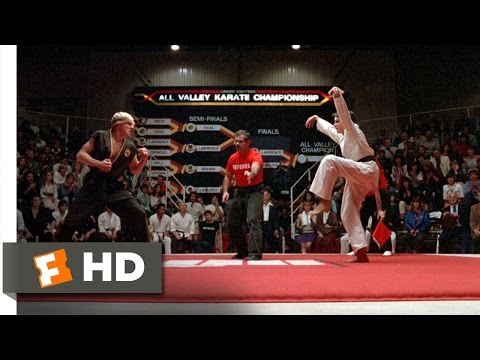 The Crane Kick - The Karate Kid (8/8) Movie CLIP (1984) HD