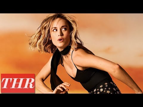 All Things &#039;Captain Marvel&#039; with Brie Larson: Fight Sequences, Superpowers, Goose The Cat | THR