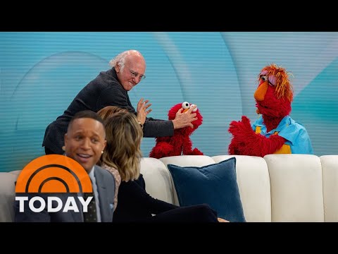 Why Larry David is apologizing to Elmo