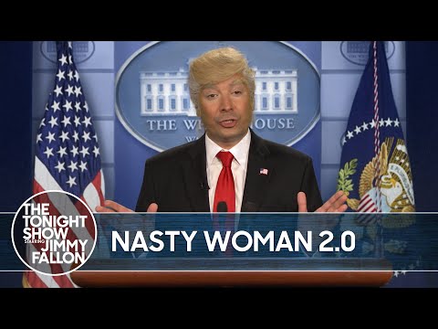 Trump Calls Kamala Harris “Nasty” | The Tonight Show