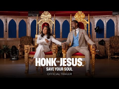HONK FOR JESUS. SAVE YOUR SOUL. - Official Trailer - In Theaters and On Peacock September 2nd