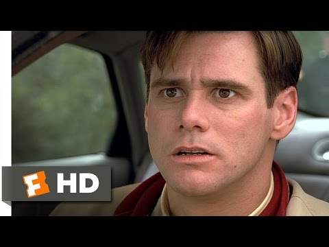 The Truman Show (4/9) Movie CLIP - Driving Through Fire (1998) HD