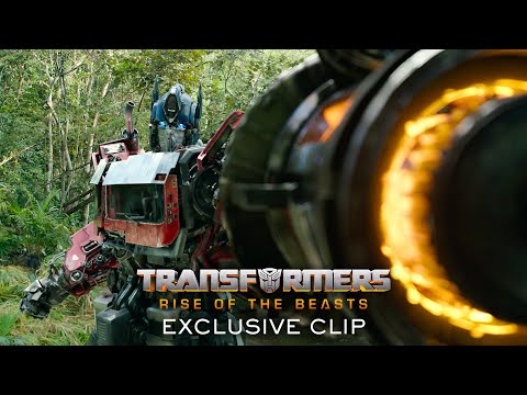 Transformers: Rise of the Beasts | &quot;Prime Meets Primal&quot; Clip (2023 Movie)