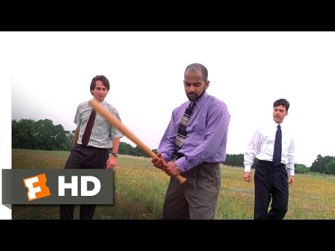 Office Space (4/5) Movie CLIP - Copy Machine Beat Down (1999) HD