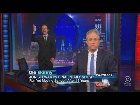 Jon Stewart’s Last Night On “The Daily Show” | ABC News