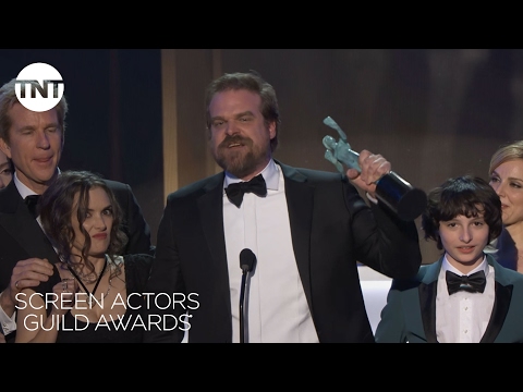 Stranger Things Cast: Acceptance Speech | 23rd Annual SAG Awards | TNT