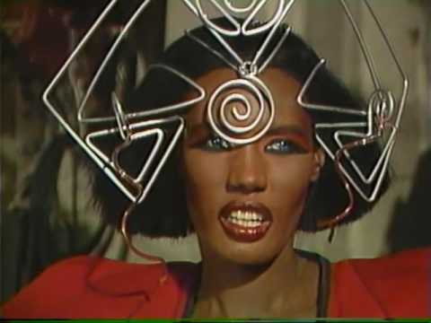 Grace Jones on set interview during &quot;VAMP&quot; (1986), part Two