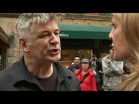 Alec Baldwin Shouts Down Reporter