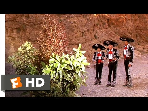 Three Amigos (9/12) Movie CLIP - The Singing Bush and the Invisible Swordsman (1986) HD