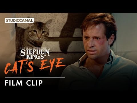 Stephen King&#039;s CAT&#039;S EYE - Newly restored in 4K - Clip starring Drew Barrymore and James Woods