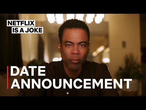 Chris Rock Live Stand-Up | Date Announcement | Netflix