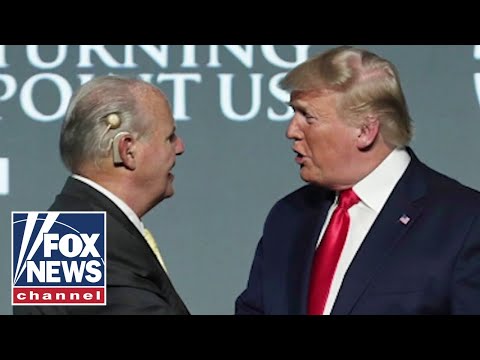 Trump reacts to Rush Limbaugh&#039;s death on Fox News: &#039;He is a legend&#039;