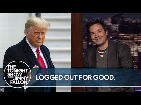 Trump Banned from Twitter | The Tonight Show