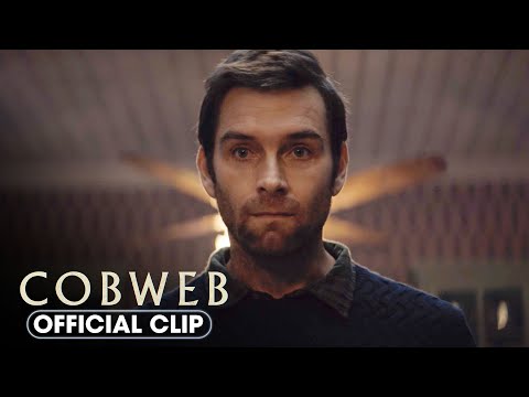 Cobweb (2023) Official Clip &#039;He’s Going in the Basement&#039; – Lizzy Caplan, Antony Starr, Woody Norman