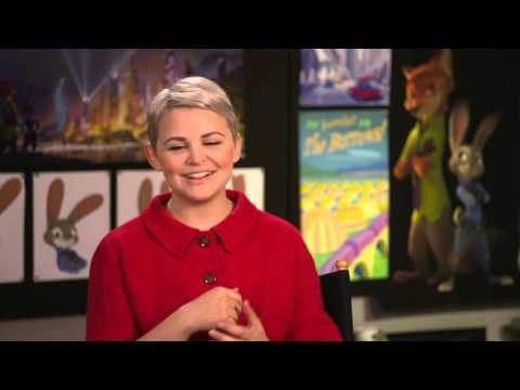 Zootopia: Ginnifer Goodwin &quot;Judy Hopps&quot; Behind the Scenes Movie Interview | ScreenSlam