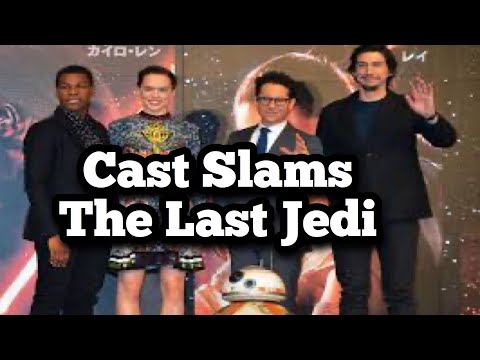 Even the Cast hates Star Wars: The Last Jedi
